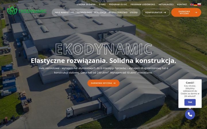 Screenshot of ekodynamic.com.pl