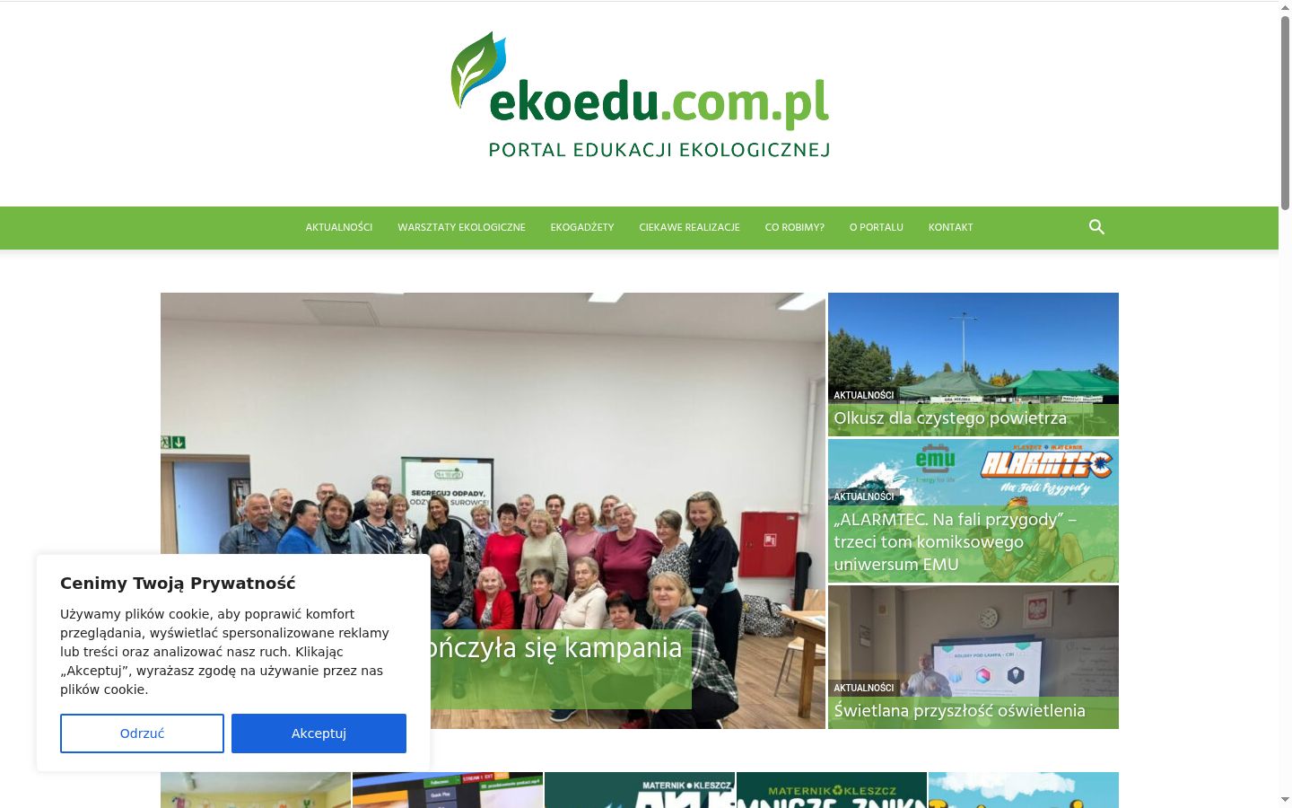 Screenshot tal-banner tal-kunsens muri qabel kwalunkwe interazzjoni