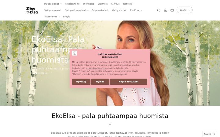Екранна снимка на ekoelsa.fi