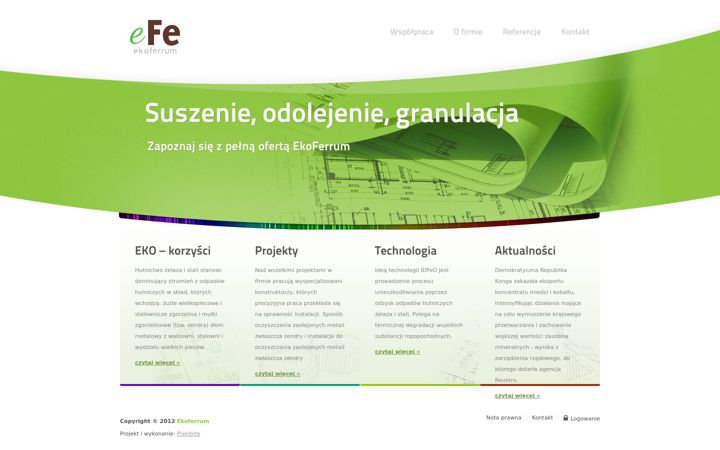 Screenshot ta' ekoferrum.pl