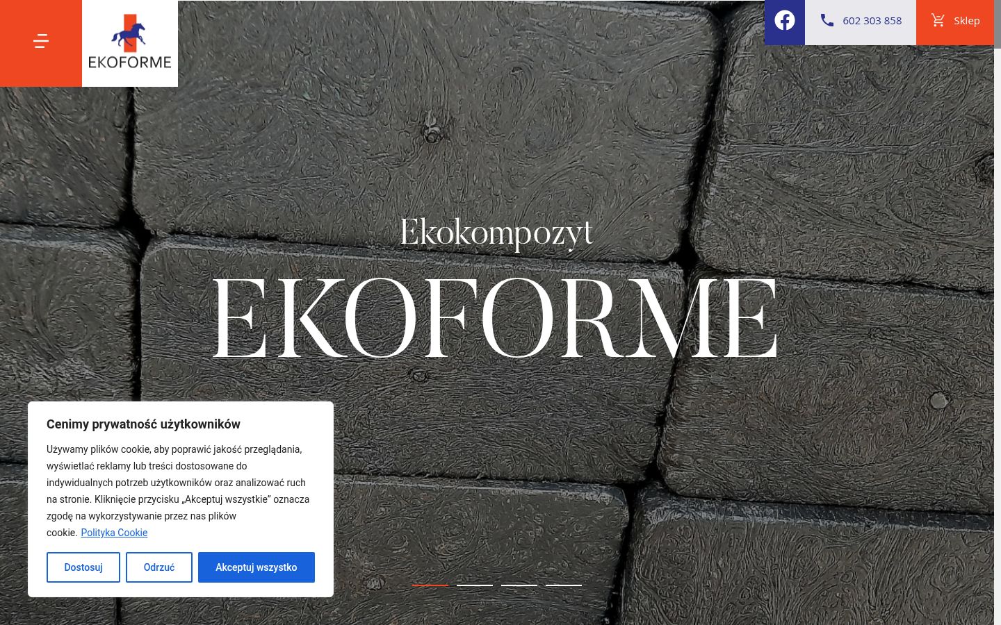 Screenshot tal-banner tal-kunsens muri qabel kwalunkwe interazzjoni