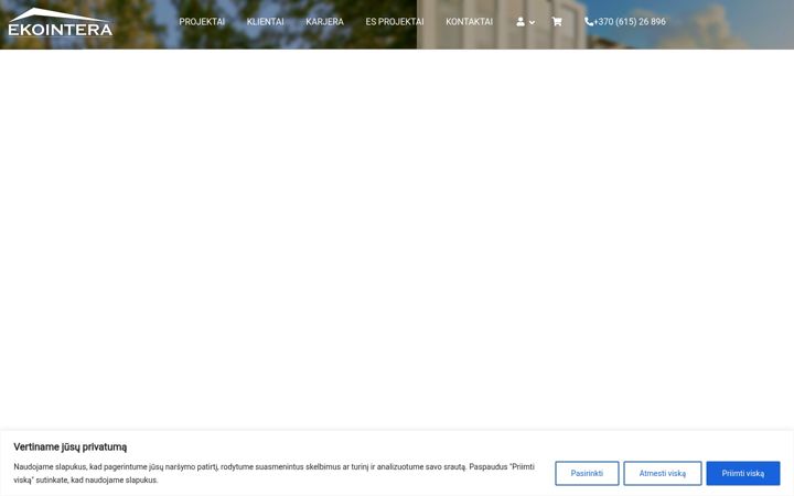 Screenshot ta' ekointera.lt