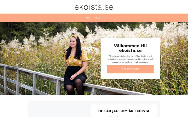 Skjermbilde av ekoista.se