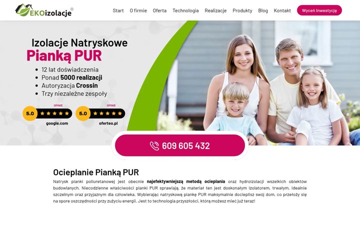 Screenshot of ekoizolacje.pl