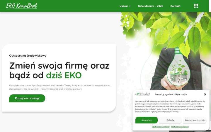 Screenshot of ekokonsultant.pl