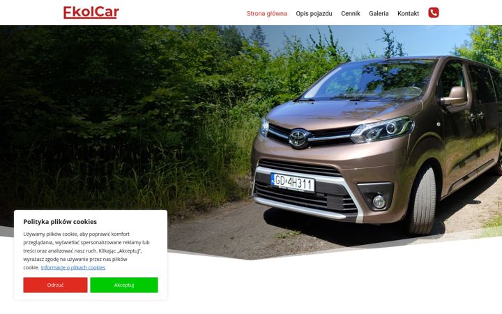 Screenshot of ekolcar.pl