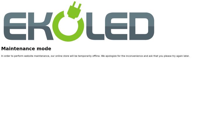 Screenshot of ekoled.com