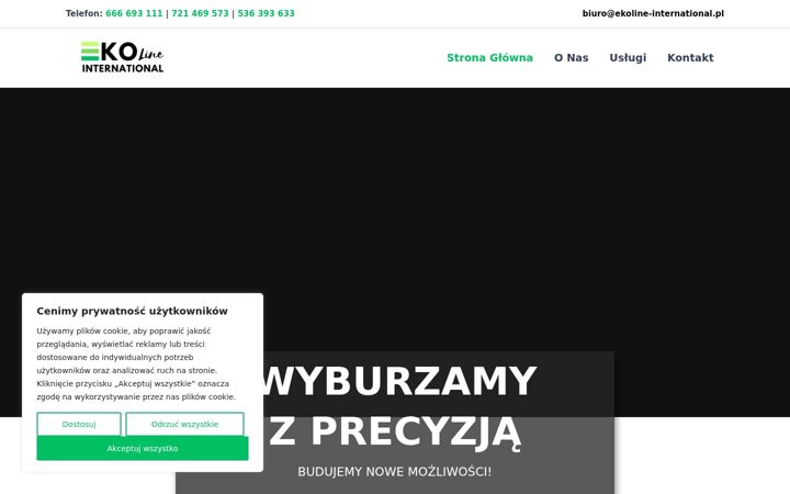 Screenshot of ekoline-international.pl