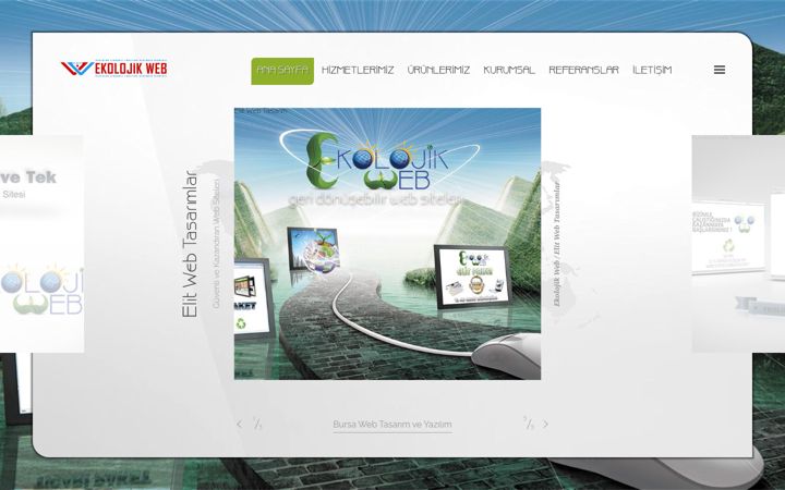 Screenshot of ekolojikweb.com