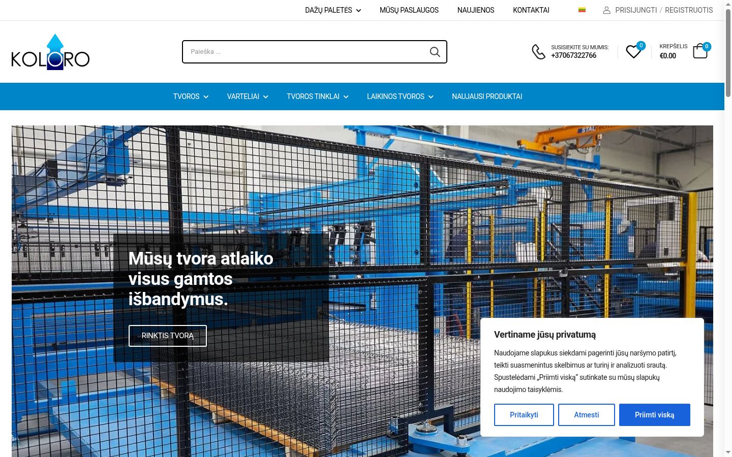 Screenshot tal-banner tal-kunsens muri qabel kwalunkwe interazzjoni