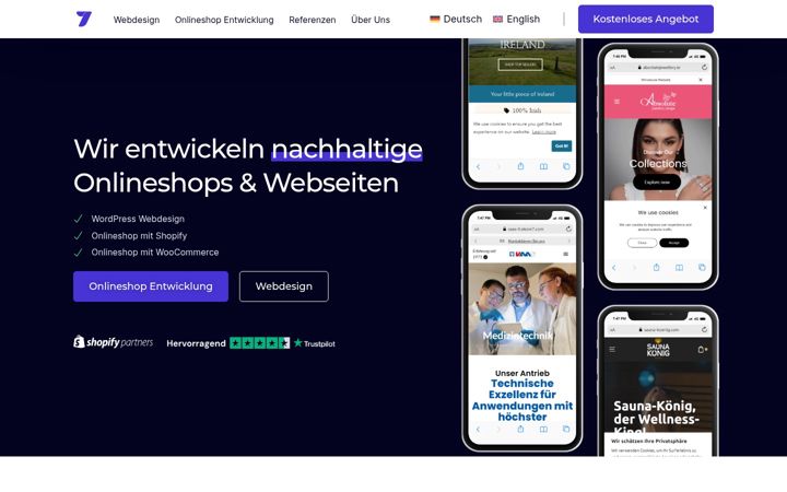 Screenshot of ekom7.com
