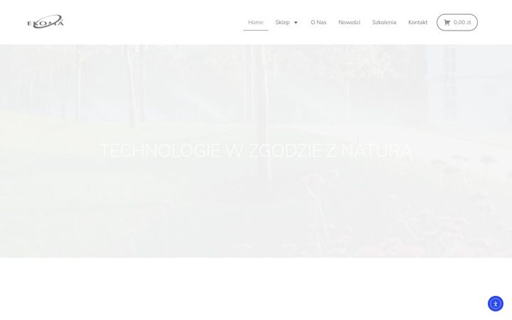 Screenshot di ekoma.com.pl