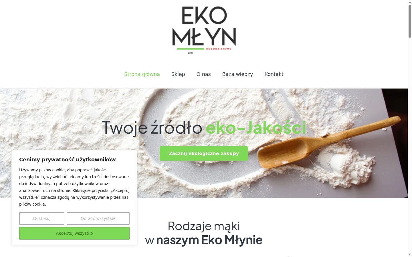 Screenshot tal-banner tal-kunsens muri qabel kwalunkwe interazzjoni