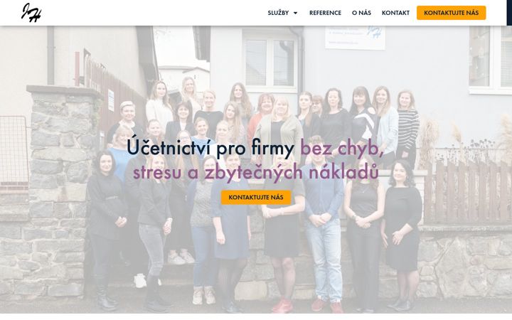 Snímek obrazovky ekonomiajh.cz