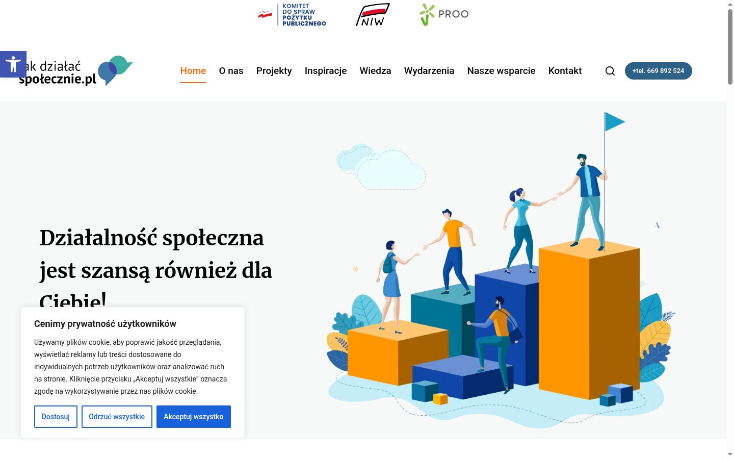 Captură de ecran a bannerului de consimțământ afișat înainte de orice interacțiune