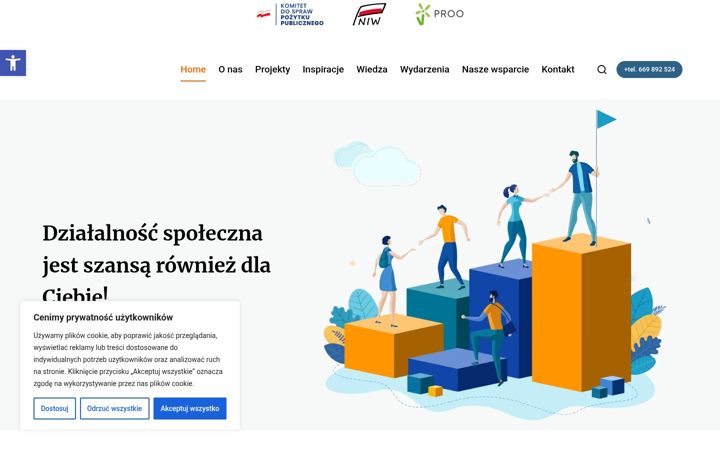Screenshot of ekonomiaspoleczna.com.pl