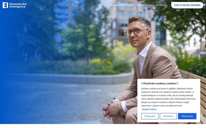 Snímek obrazovky ekonomickainteligence.cz