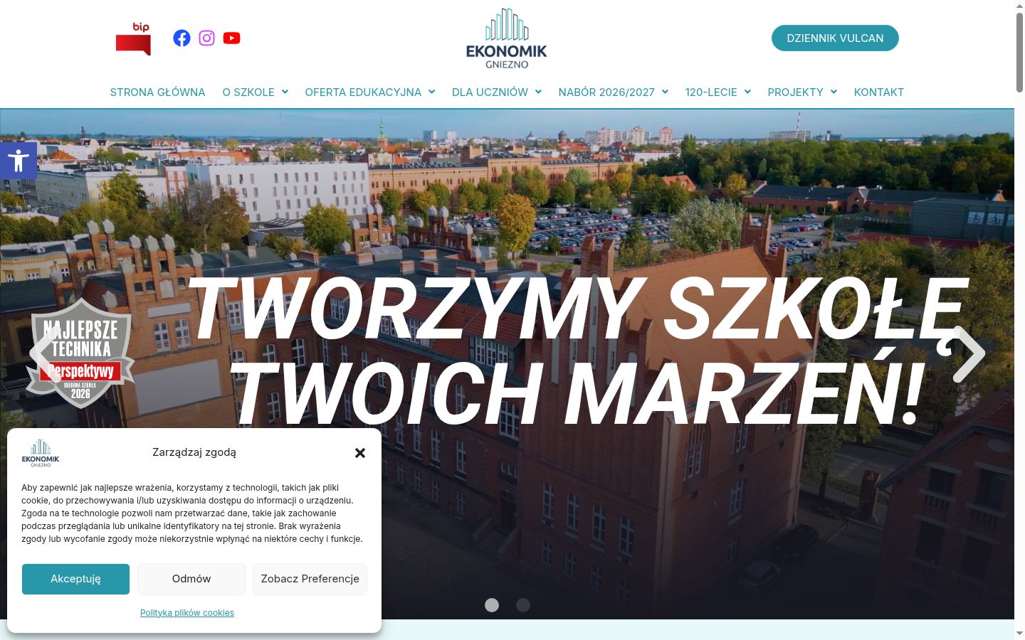 Snímek obrazovky baneru souhlasu zobrazeného před jakoukoli interakcí