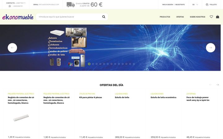 Screenshot of ekonomueble.com