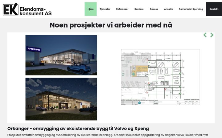 Zrzut ekranu ekons.no