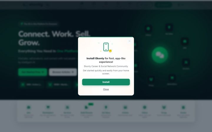 Screenshot of ekonty.com
