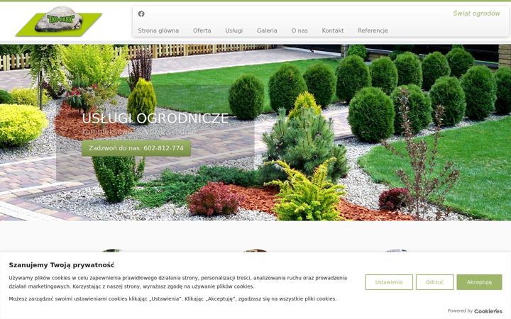 Snímek obrazovky ekopark-rosa.pl
