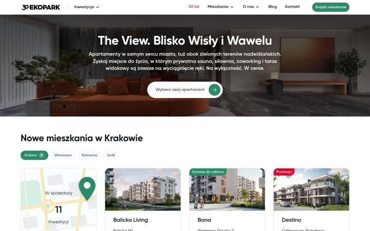 Screenshot of ekopark.pl