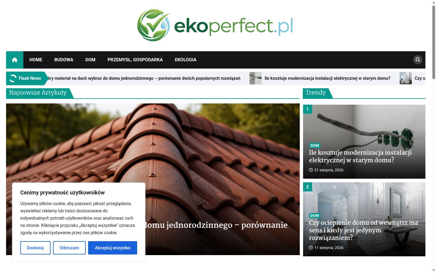 Screenshot tal-banner tal-kunsens muri qabel kwalunkwe interazzjoni