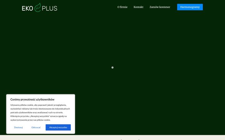 Screenshot of ekoplusczechowice.pl