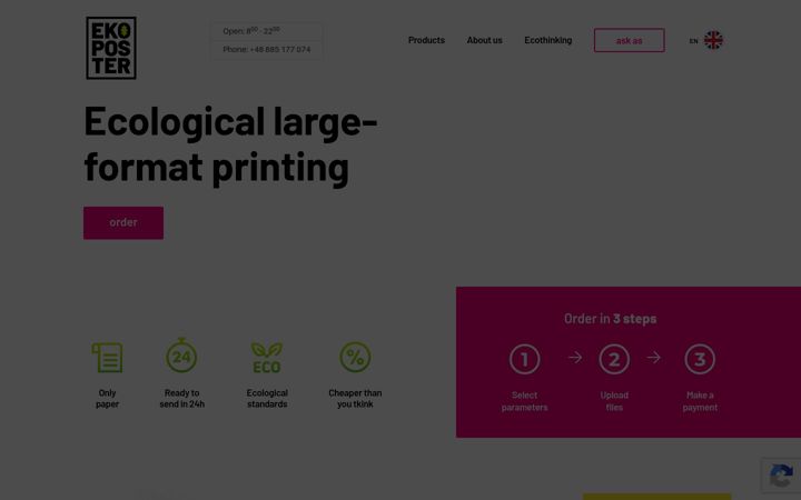 Screenshot of ekoposter.pl