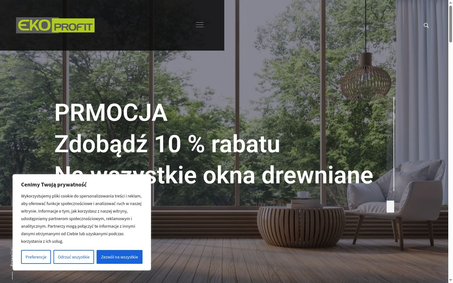 Snímek obrazovky baneru souhlasu zobrazeného před jakoukoli interakcí