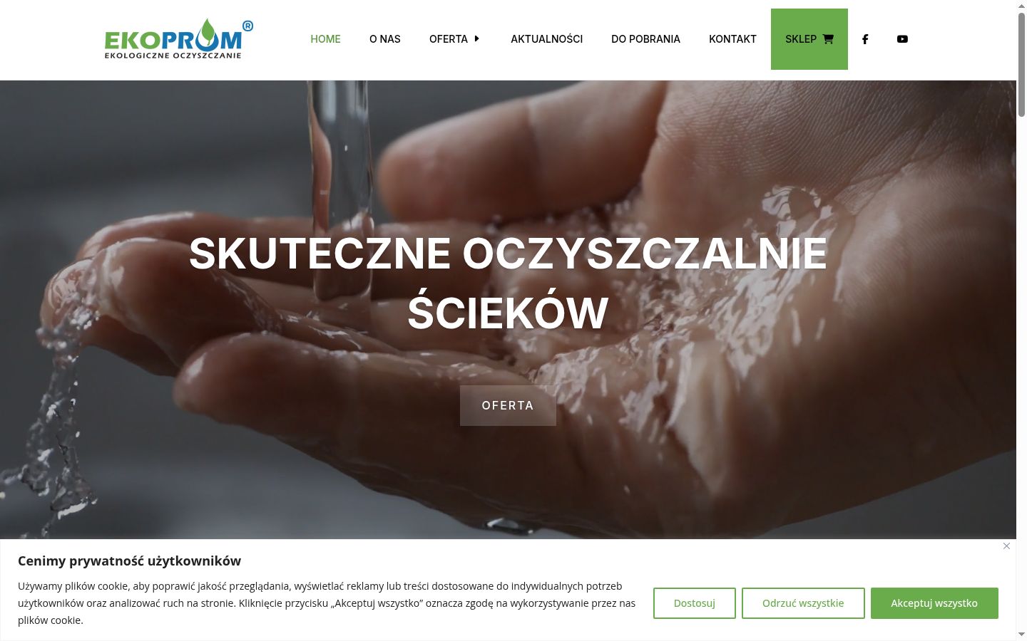 Snímek obrazovky baneru souhlasu zobrazeného před jakoukoli interakcí