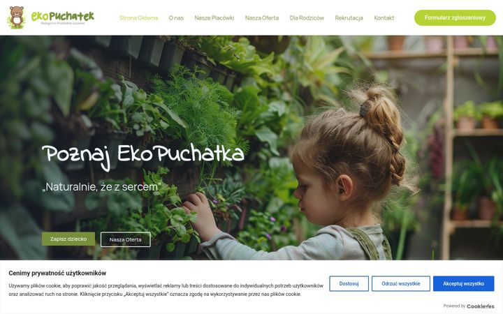 Screenshot ta' ekopuchatek.pl