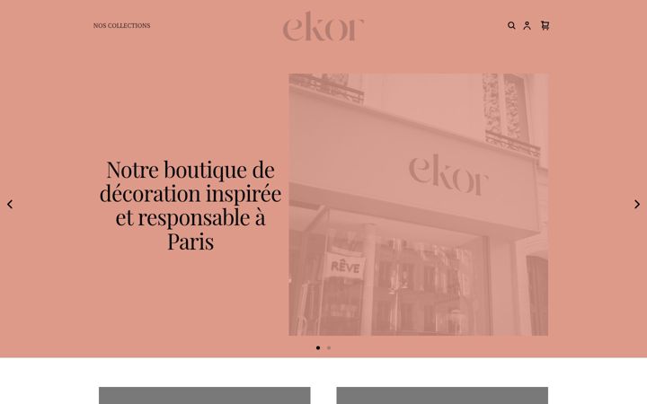 Screenshot of ekor.fr