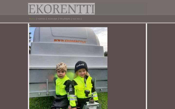 Screenshot of ekorentti.fi