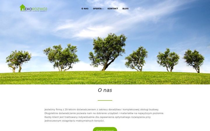 Screenshot of ekorozwoj.com.pl