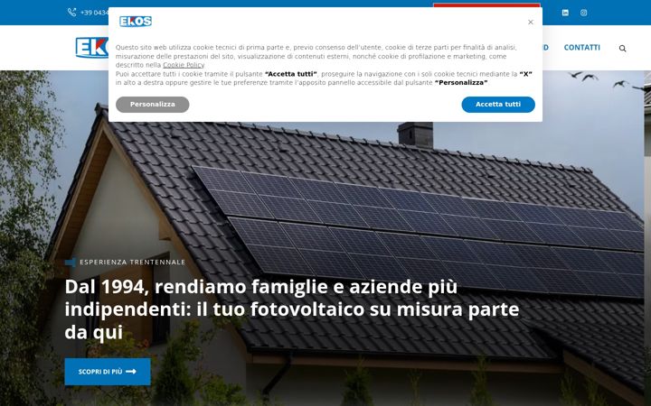 Screenshot von ekosistemi.it