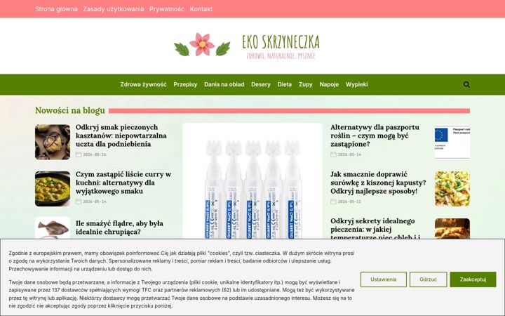 Screenshot of ekoskrzyneczka.pl
