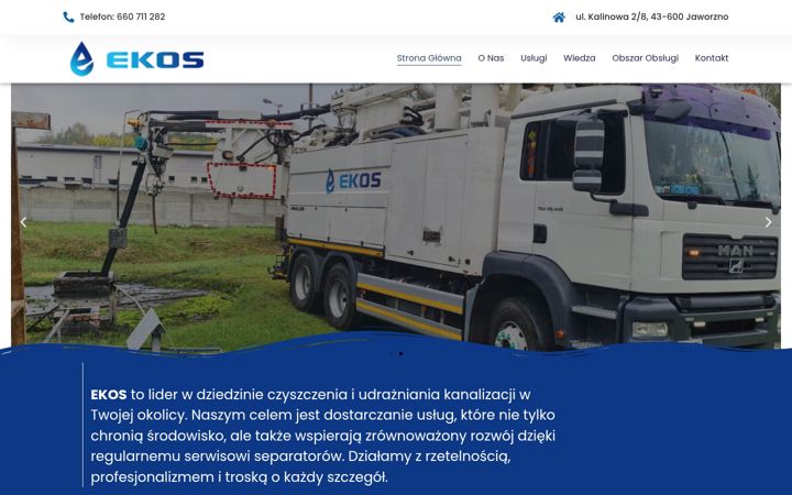 Screenshot ta' ekospolska.pl