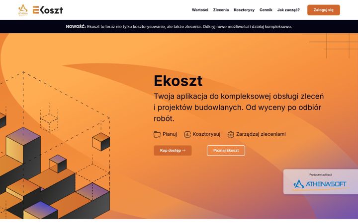 Screenshot of ekoszt.pl