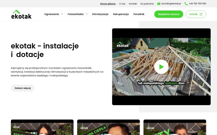 Screenshot of ekotak.pl