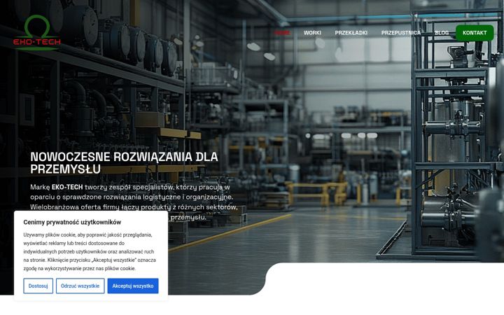 Screenshot of ekotechsystem.pl