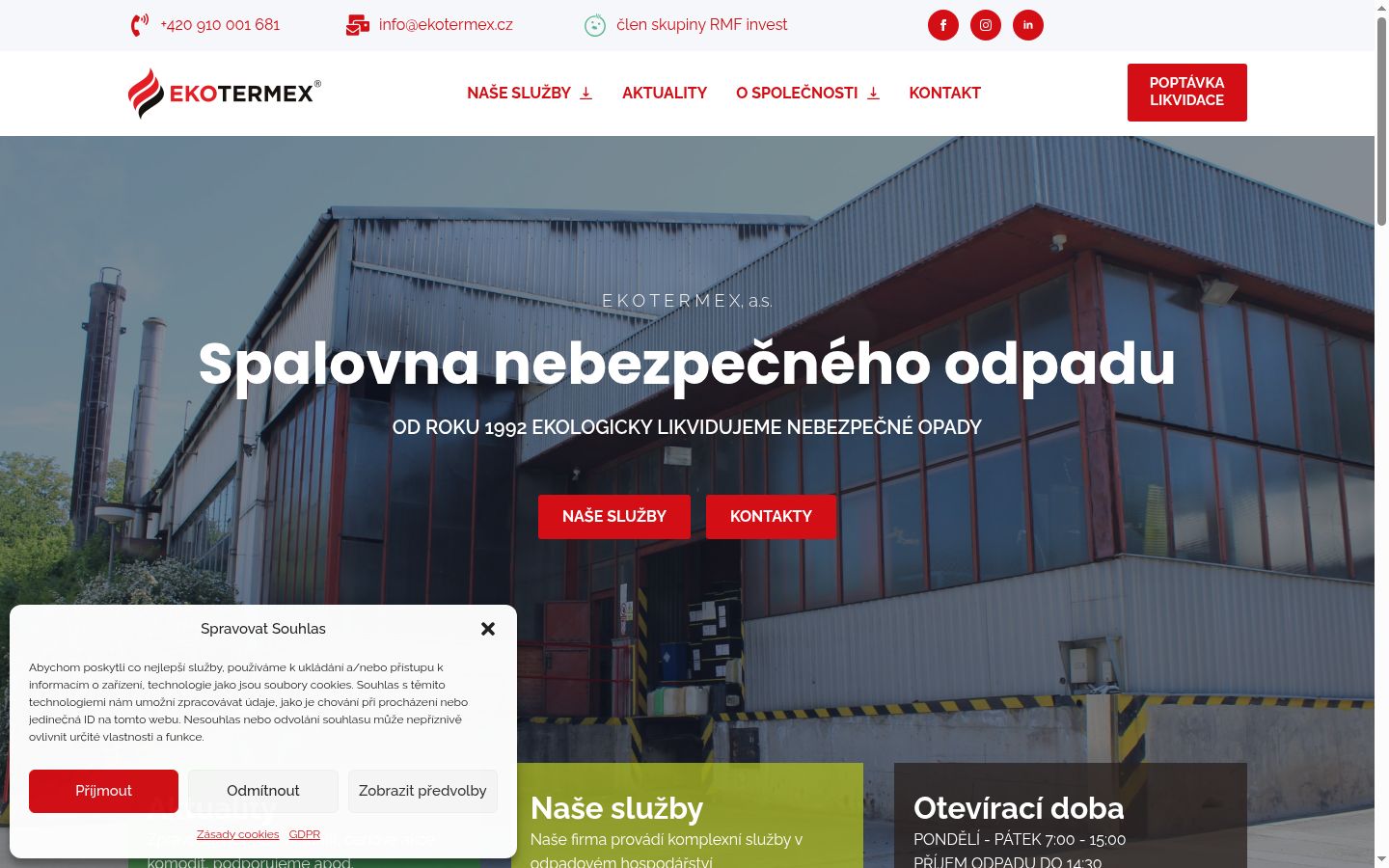 Screenshot tal-banner tal-kunsens muri qabel kwalunkwe interazzjoni
