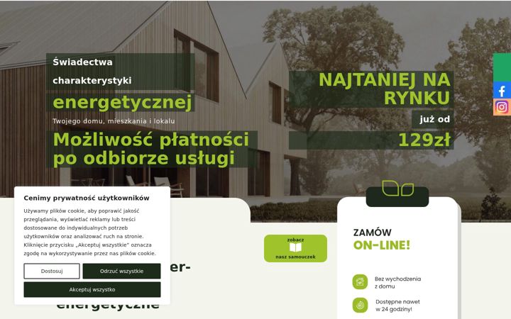 Snímek obrazovky ekotimbud.pl