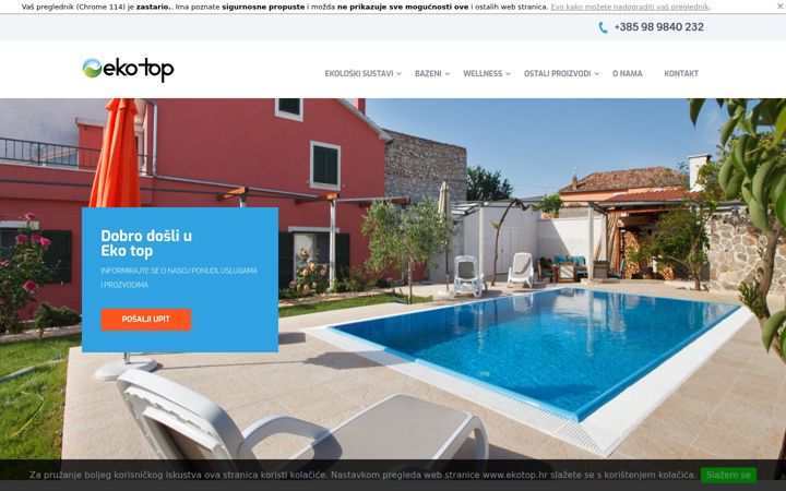 Screenshot of ekotop.hr