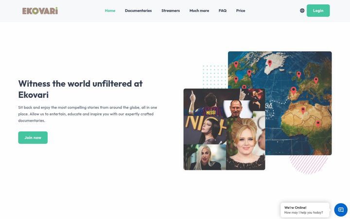 Screenshot of ekovari.com