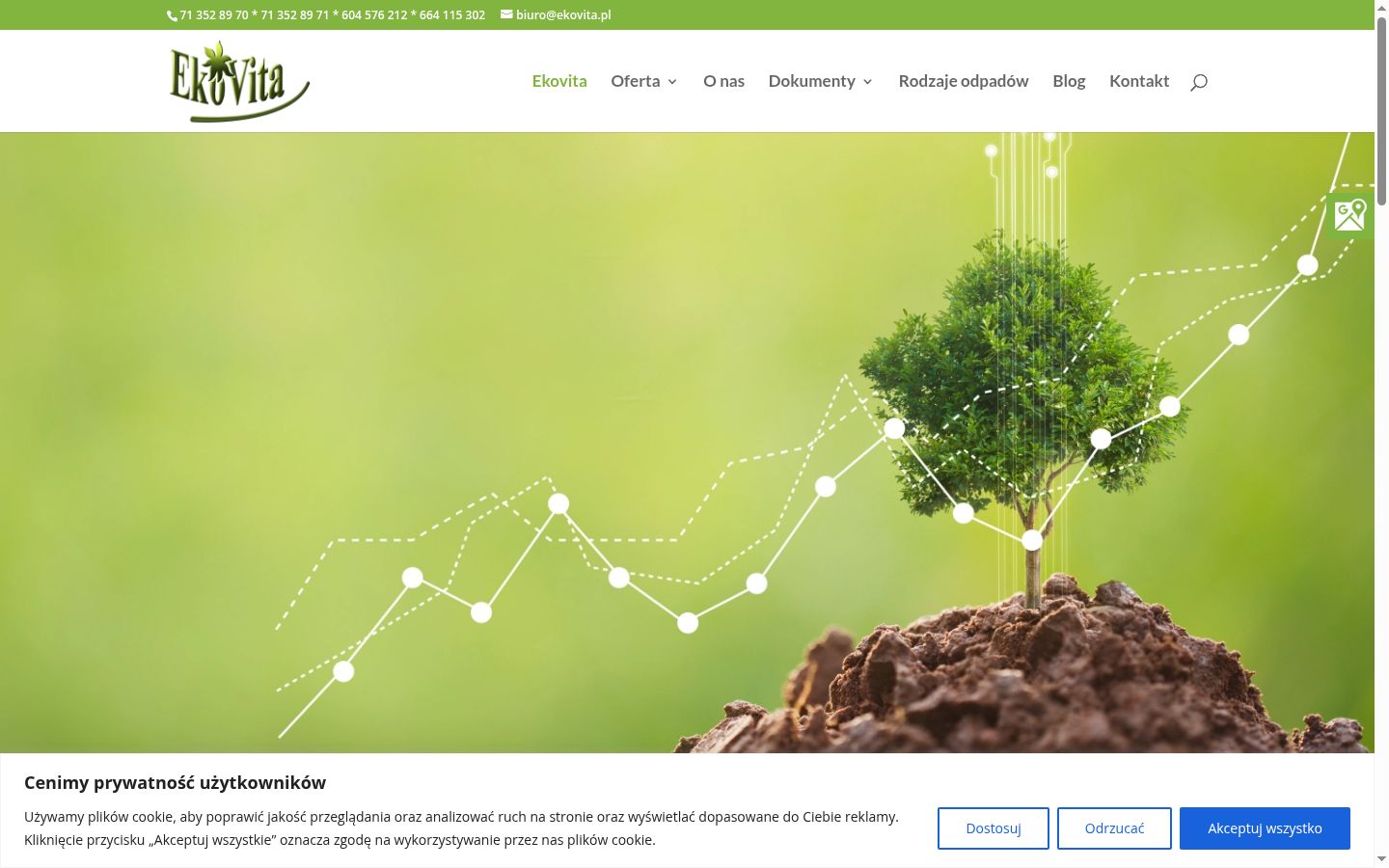 Screenshot tal-banner tal-kunsens muri qabel kwalunkwe interazzjoni
