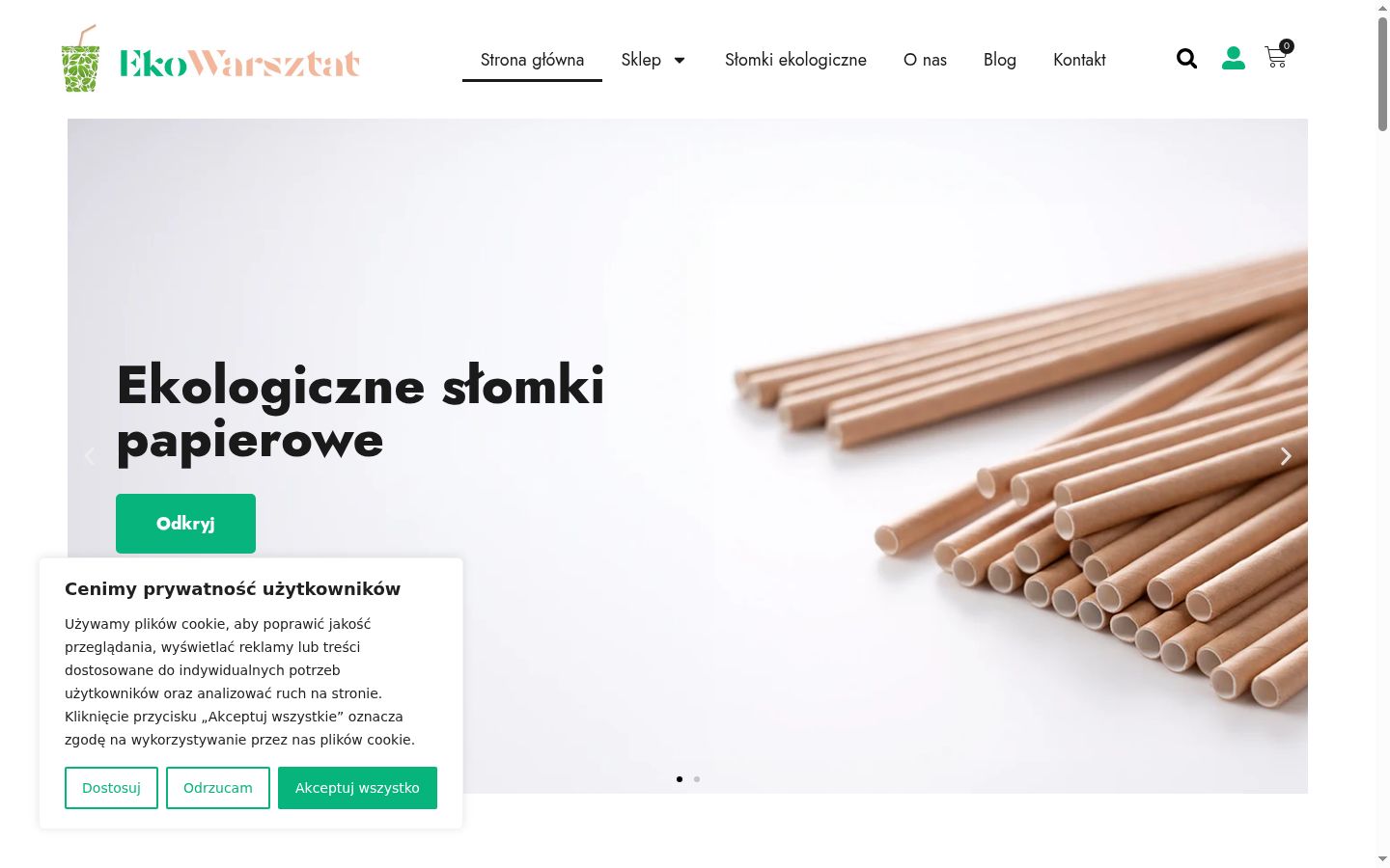 Screenshot tal-banner tal-kunsens muri qabel kwalunkwe interazzjoni