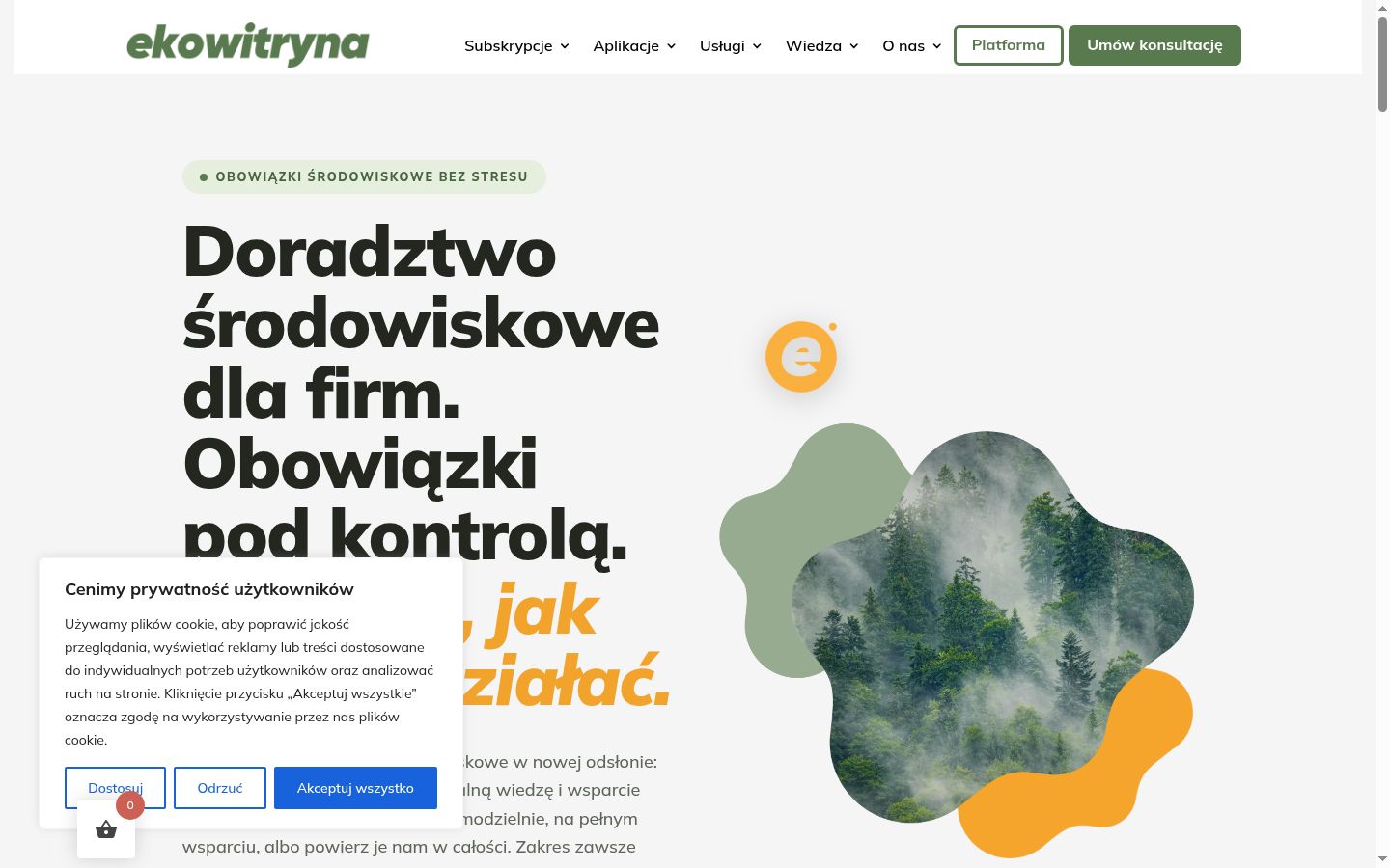 Snímek obrazovky baneru souhlasu zobrazeného před jakoukoli interakcí