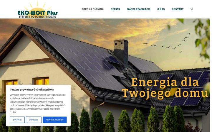 Screenshot of ekowoltplus.pl